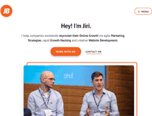 Tablet Screenshot of jiribindels.com